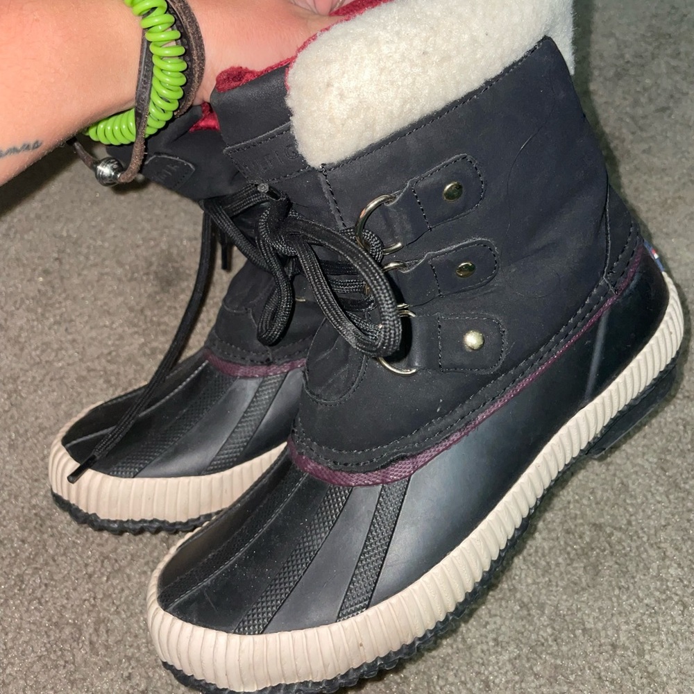 Tommy Hilfiger Navy Rain/Snow boots